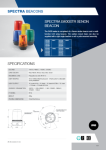 Spectra B400STR Xenon Beacon
