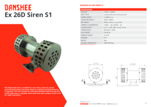 Banshee Ex 26D Siren S1
