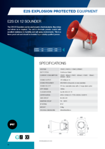 E2S Ex 12 Sounder
