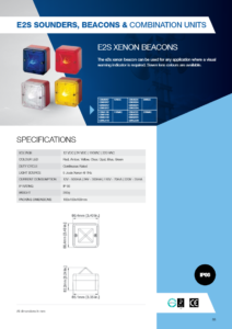 E2S Xenon beacons